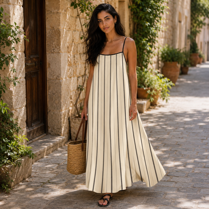 Women's Linen Maxi Dress
